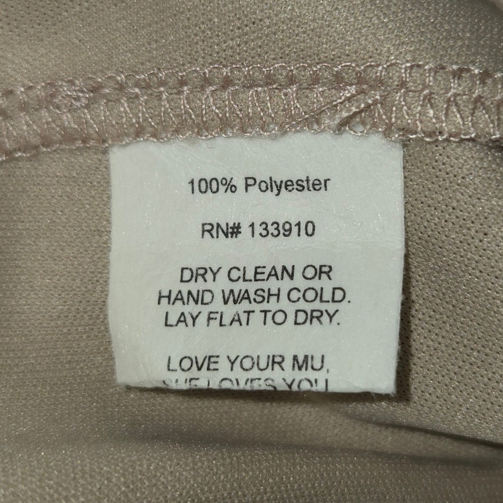 Show Me Your Mumu Jenn Maxi Dress XL Taupe Formal Minimalist Elegant Neutral - Picture 11 of 12